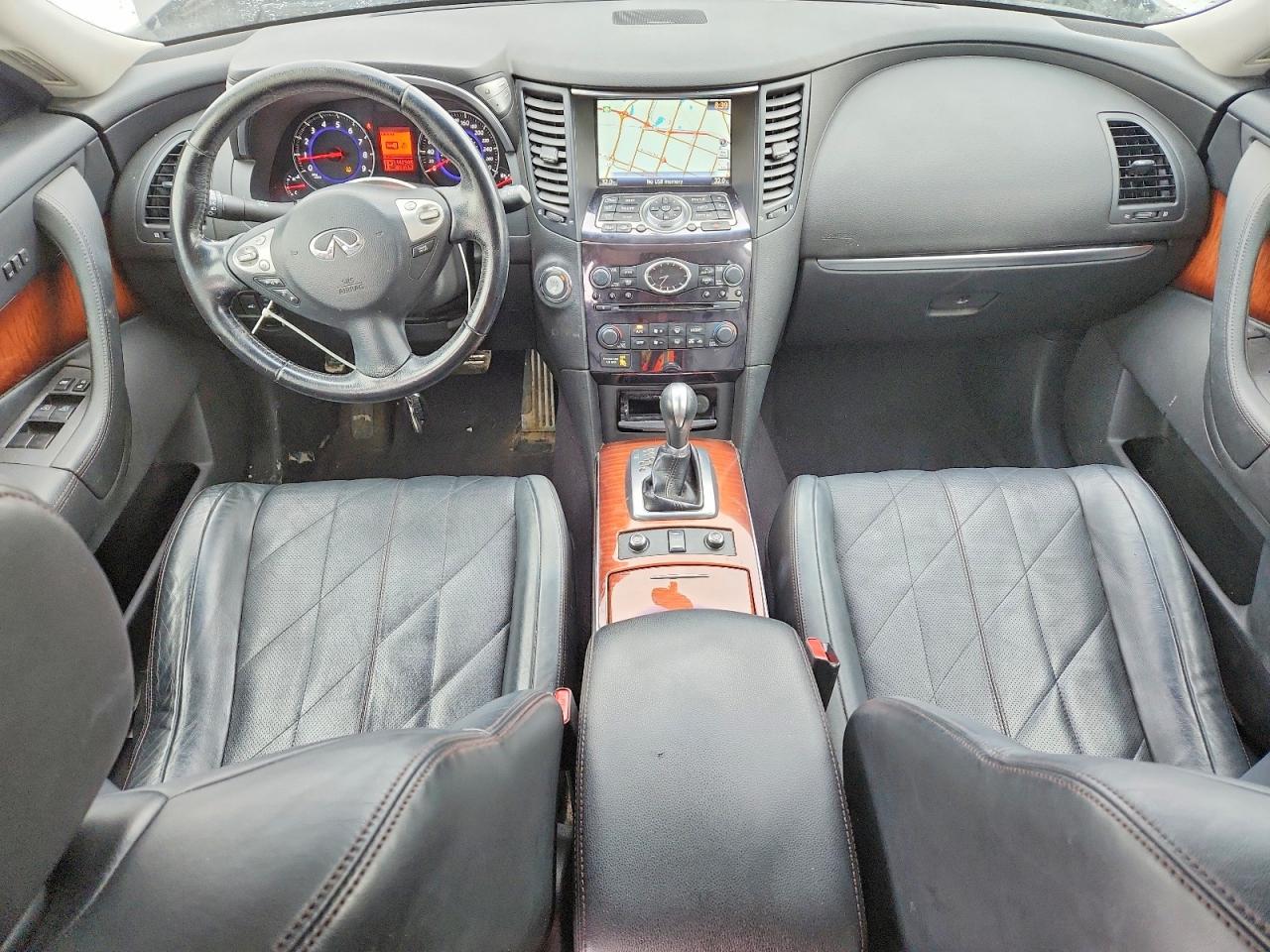 2011 Infiniti Fx50 Base Silver vin: JN8BS1MW3BM760169