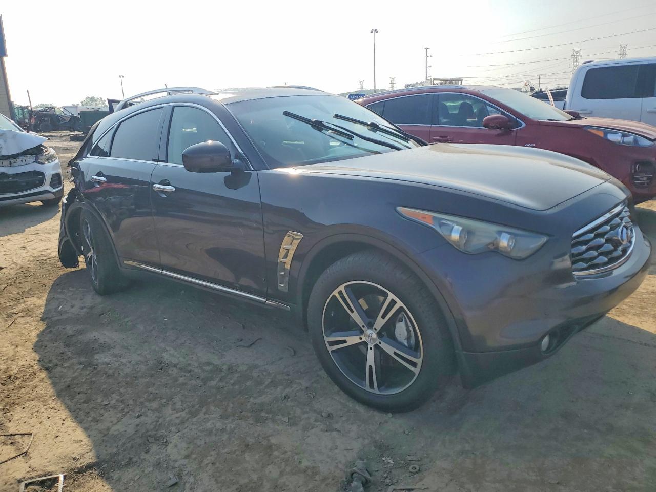 2011 Infiniti Fx50 Base Brown vin: JN8BS1MW6BM170130