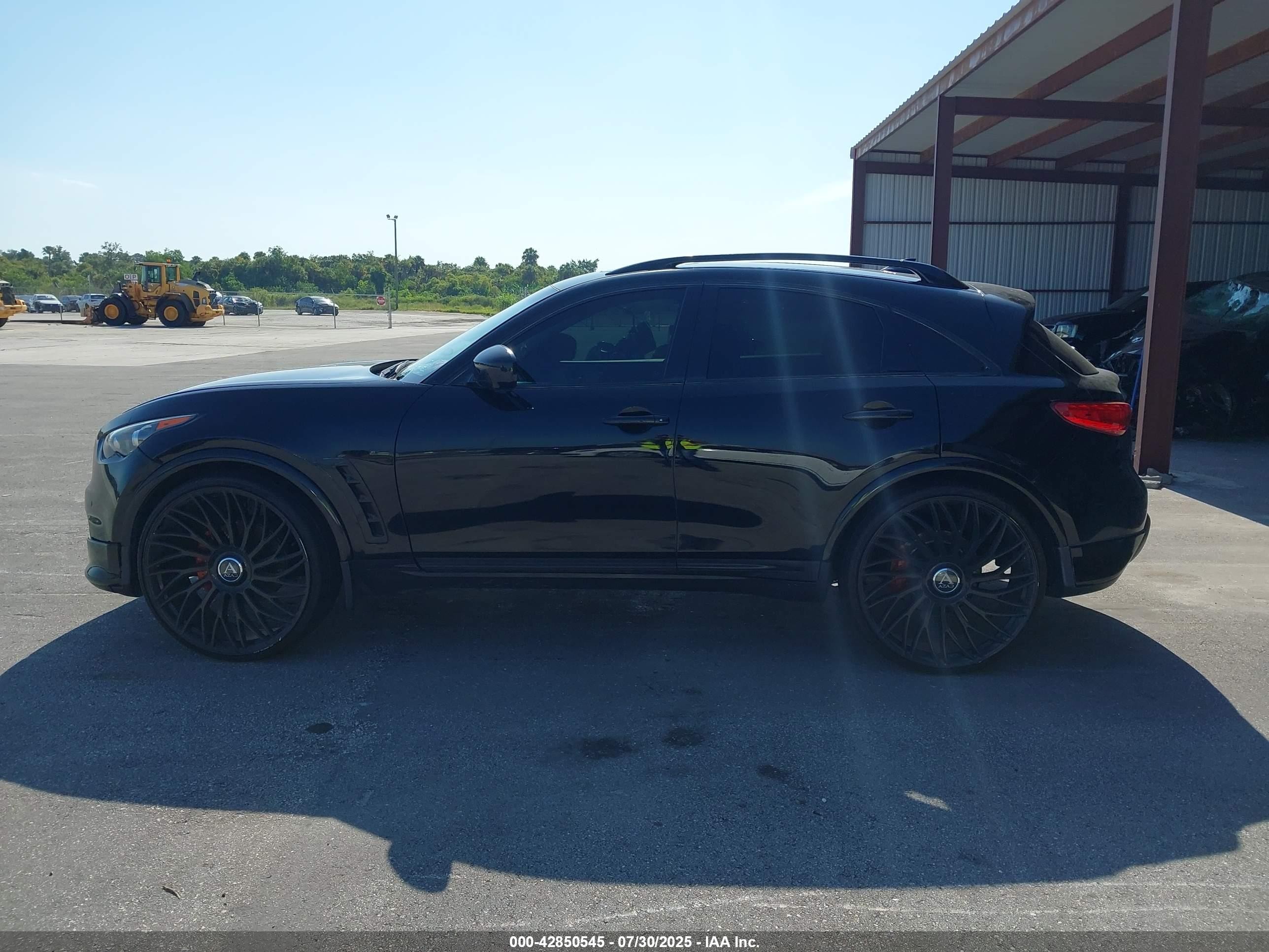2012 Infiniti Fx50   Black vin: JN8BS1MW7CM180103