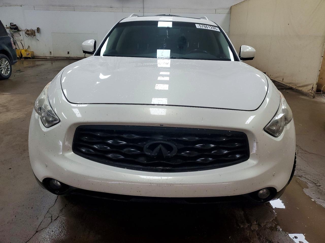 2011 Infiniti Fx50 Base White vin: JN8BS1MW8BM760040