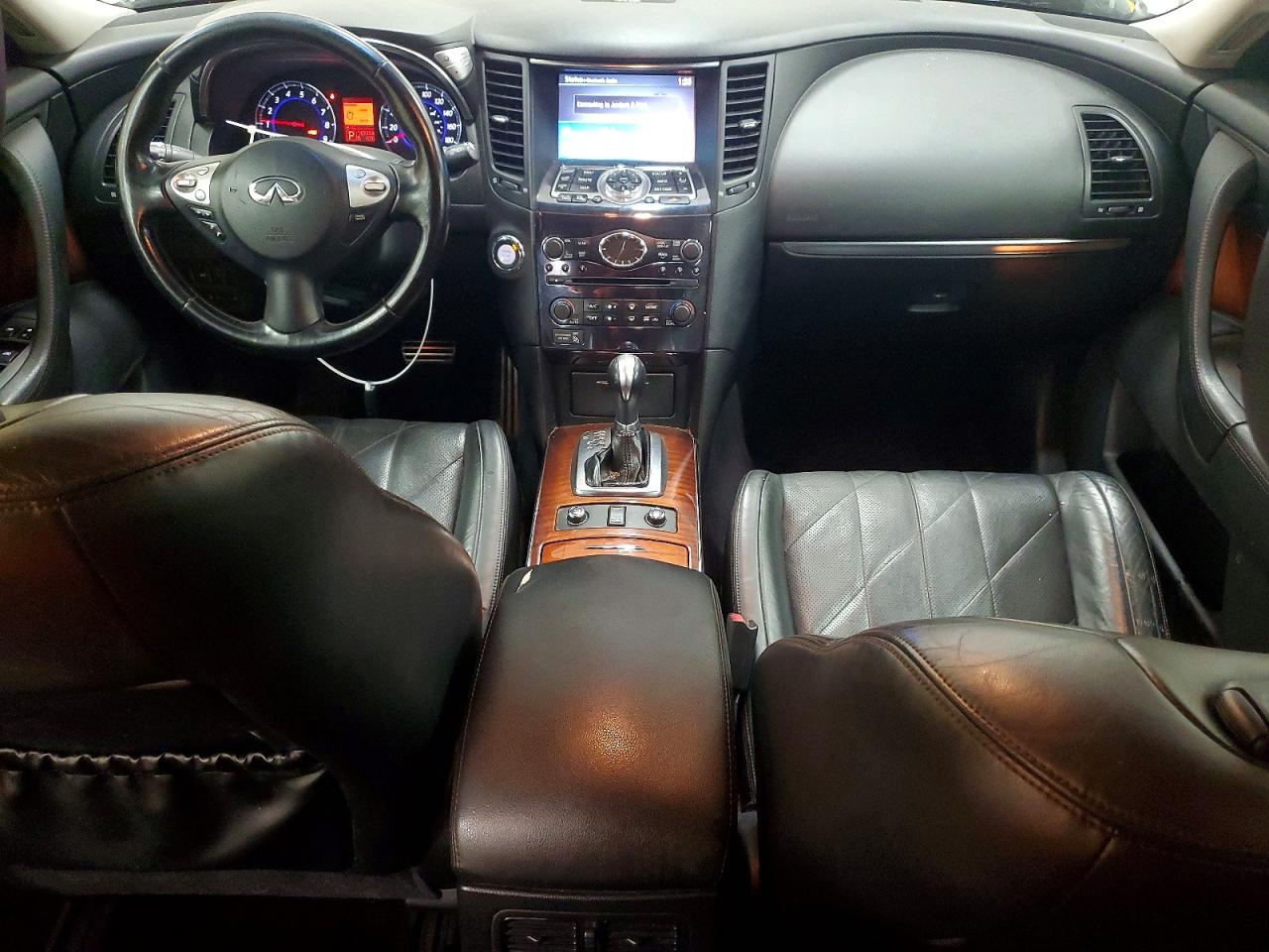 2011 Infiniti Fx50 Base White vin: JN8BS1MW8BM760040