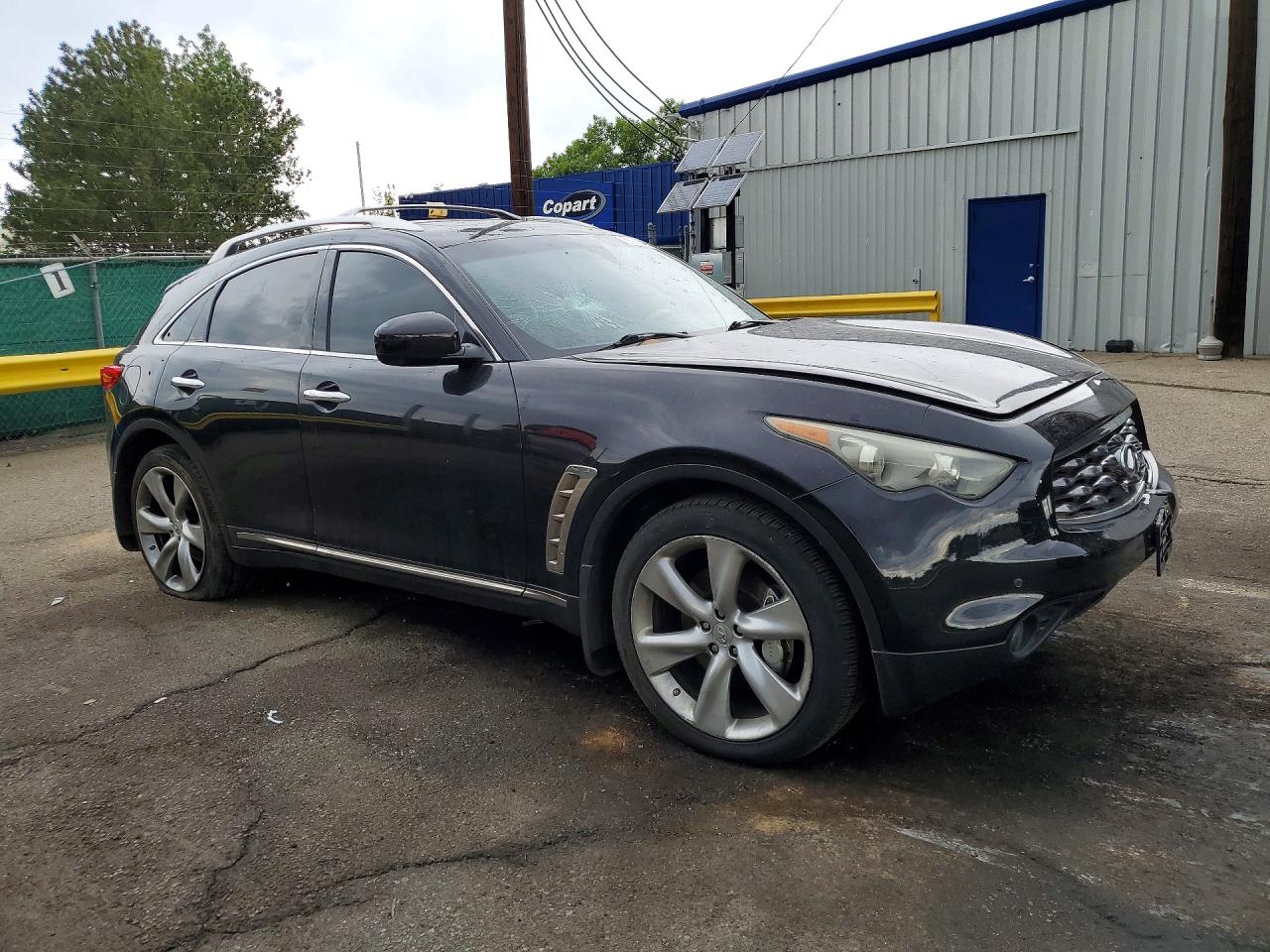 2011 Infiniti Fx50 Base Black vin: JN8BS1MW8BM760331