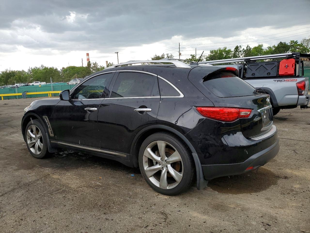 2011 Infiniti Fx50 Base Black vin: JN8BS1MW8BM760331