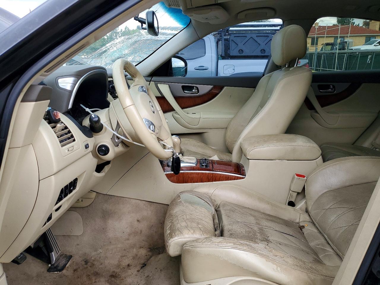 2011 Infiniti Fx50 Base Black vin: JN8BS1MW8BM760331
