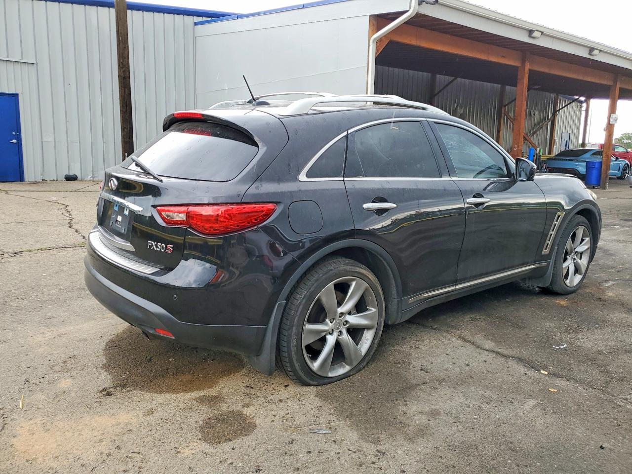 2011 Infiniti Fx50 Base Black vin: JN8BS1MW8BM760331