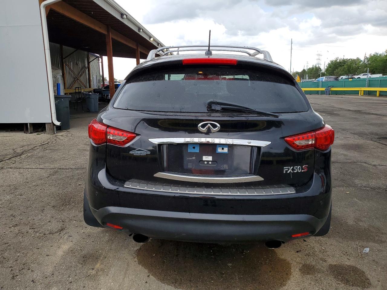 2011 Infiniti Fx50 Base Black vin: JN8BS1MW8BM760331