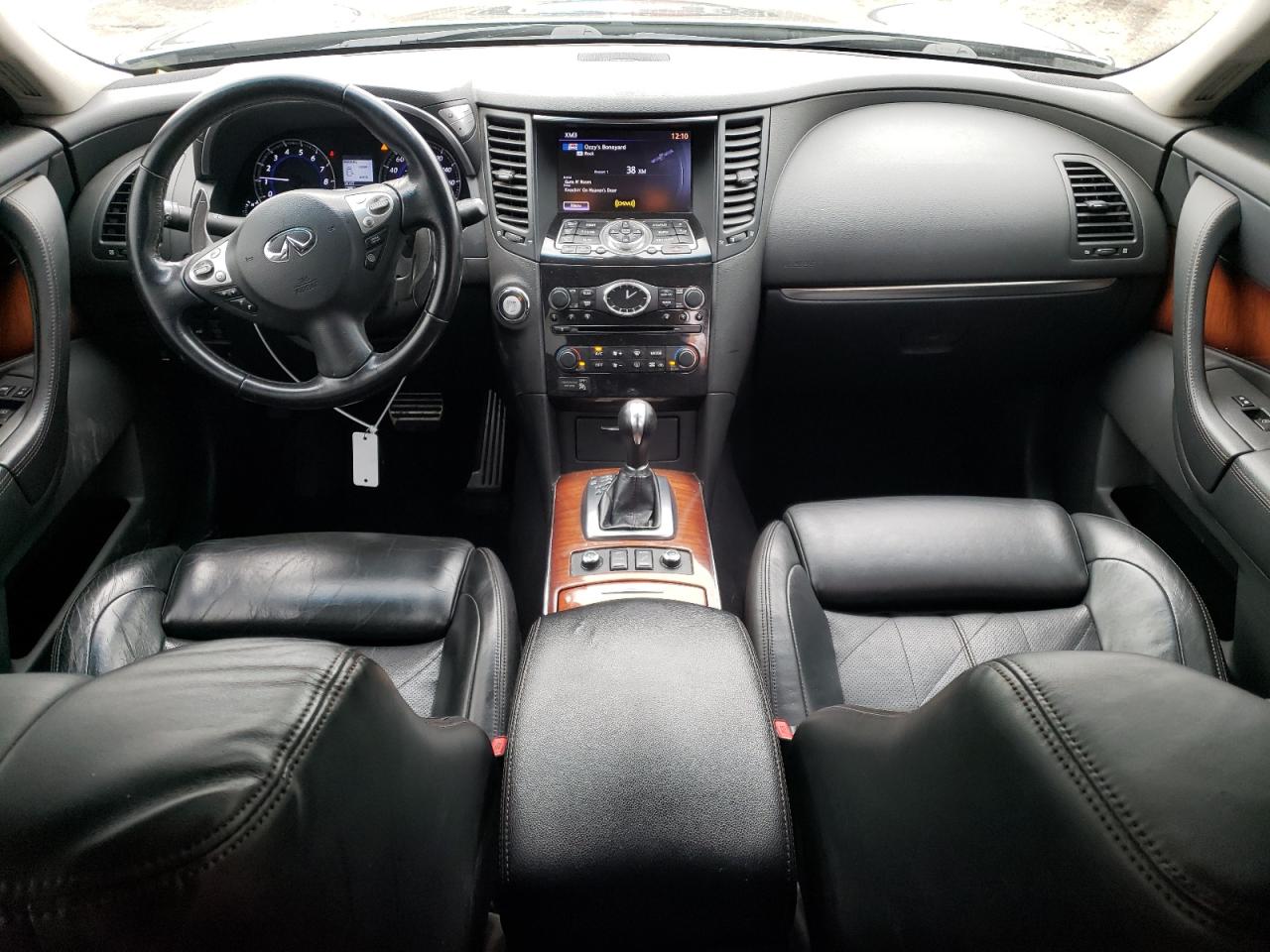 2012 Infiniti Fx50  Silver vin: JN8BS1MW9CM180314