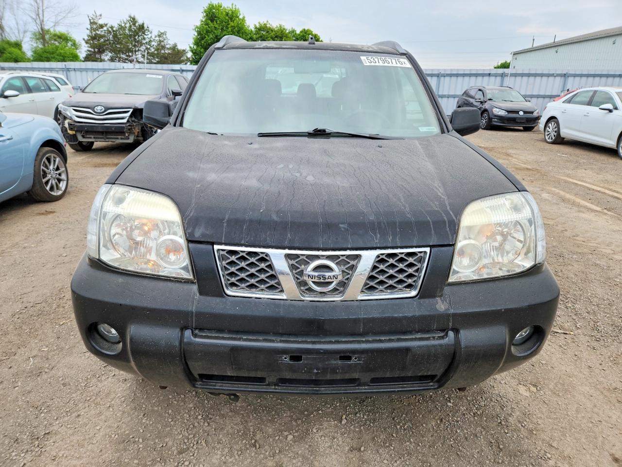 2006 Nissan X-trail Xe Black vin: JN8BT08T16W101671