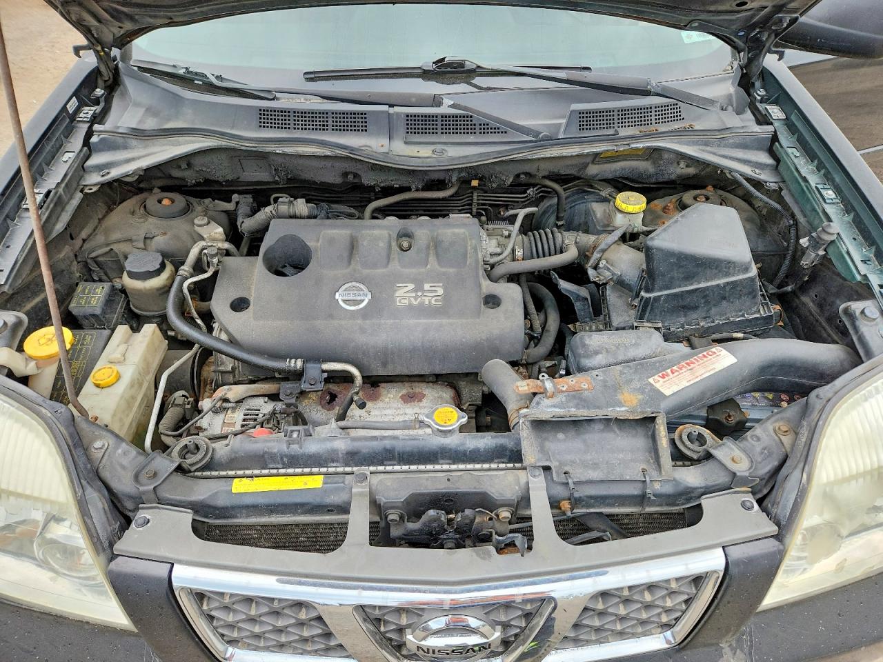 2006 Nissan X-trail Xe Black vin: JN8BT08T16W101671