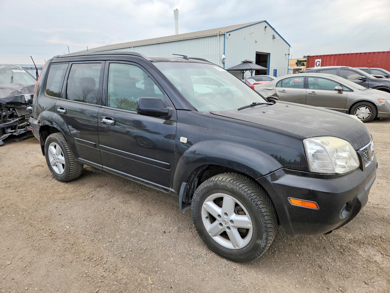 2006 Nissan X-trail Xe Black vin: JN8BT08T16W101671