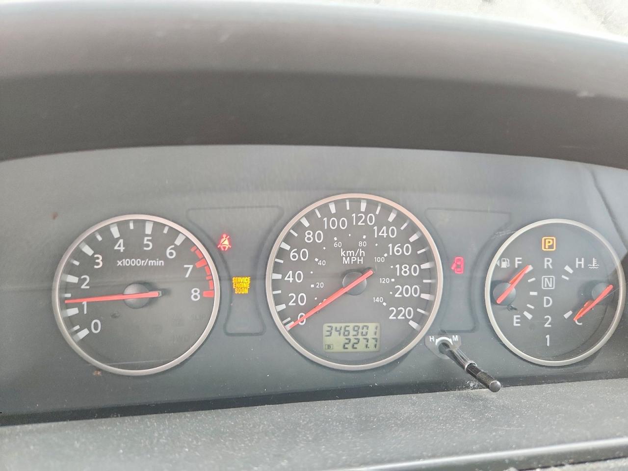 2006 Nissan X-trail Xe Black vin: JN8BT08T16W101671
