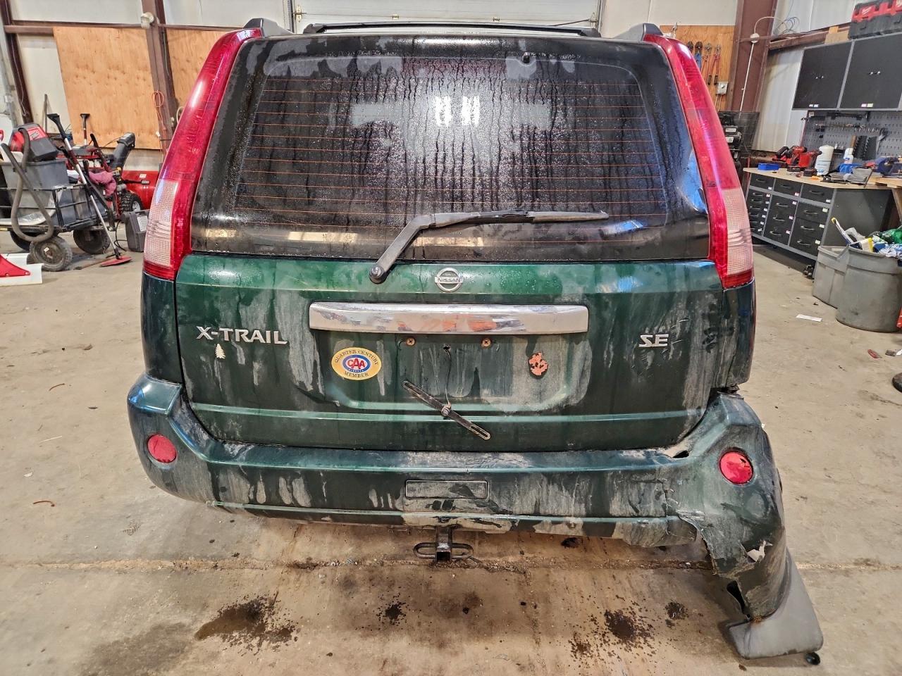 2006 Nissan X-trail Xe Green vin: JN8BT08T36W101400