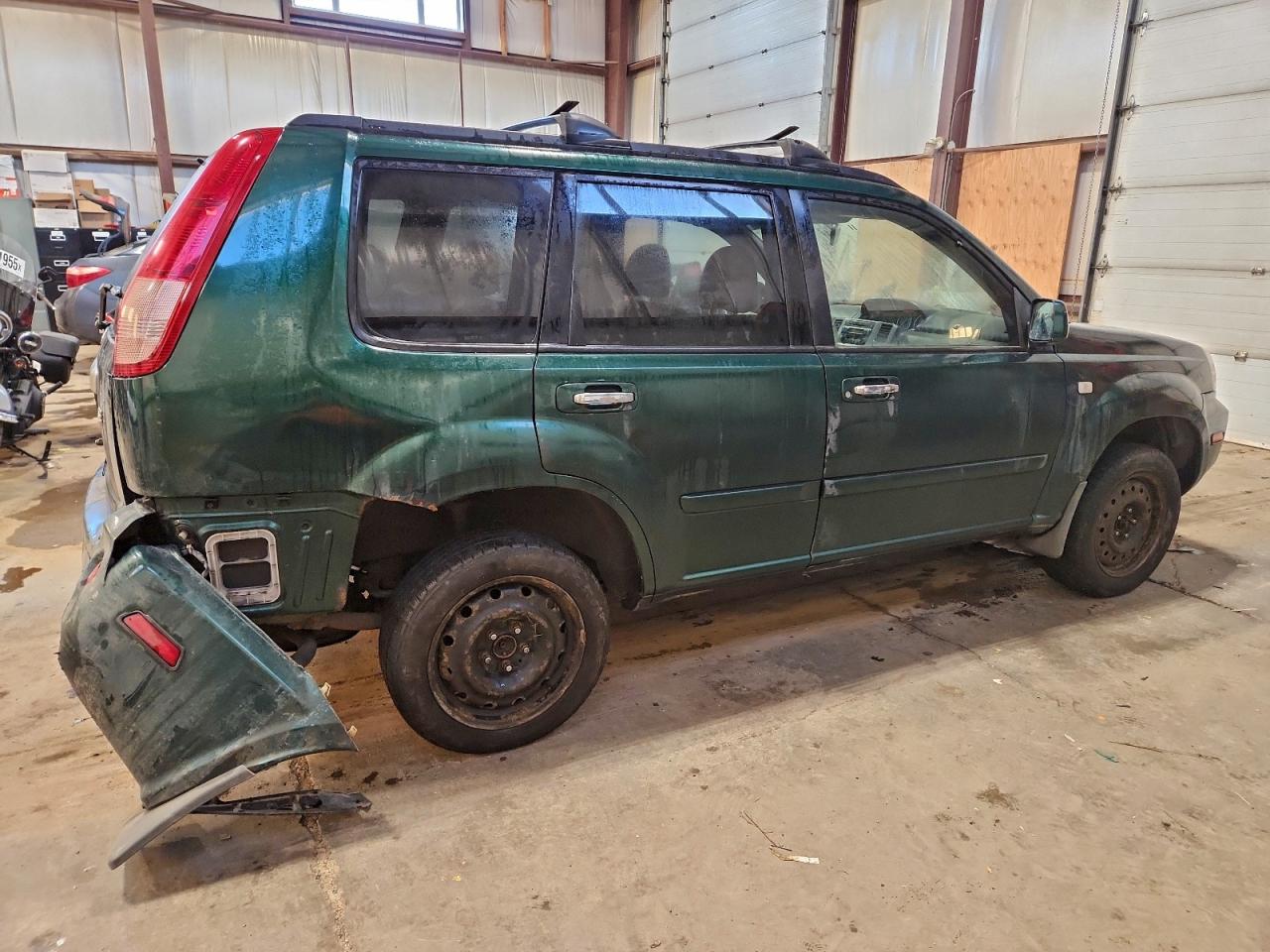 2006 Nissan X-trail Xe Green vin: JN8BT08T36W101400