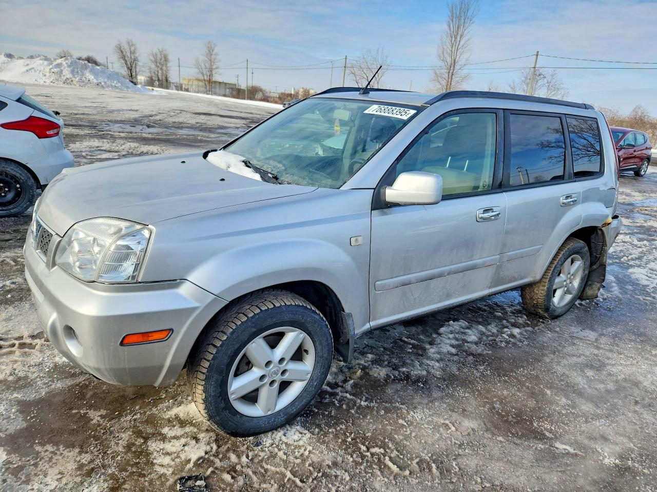 2006 Nissan X-trail Xe Silver vin: JN8BT08T46W101552