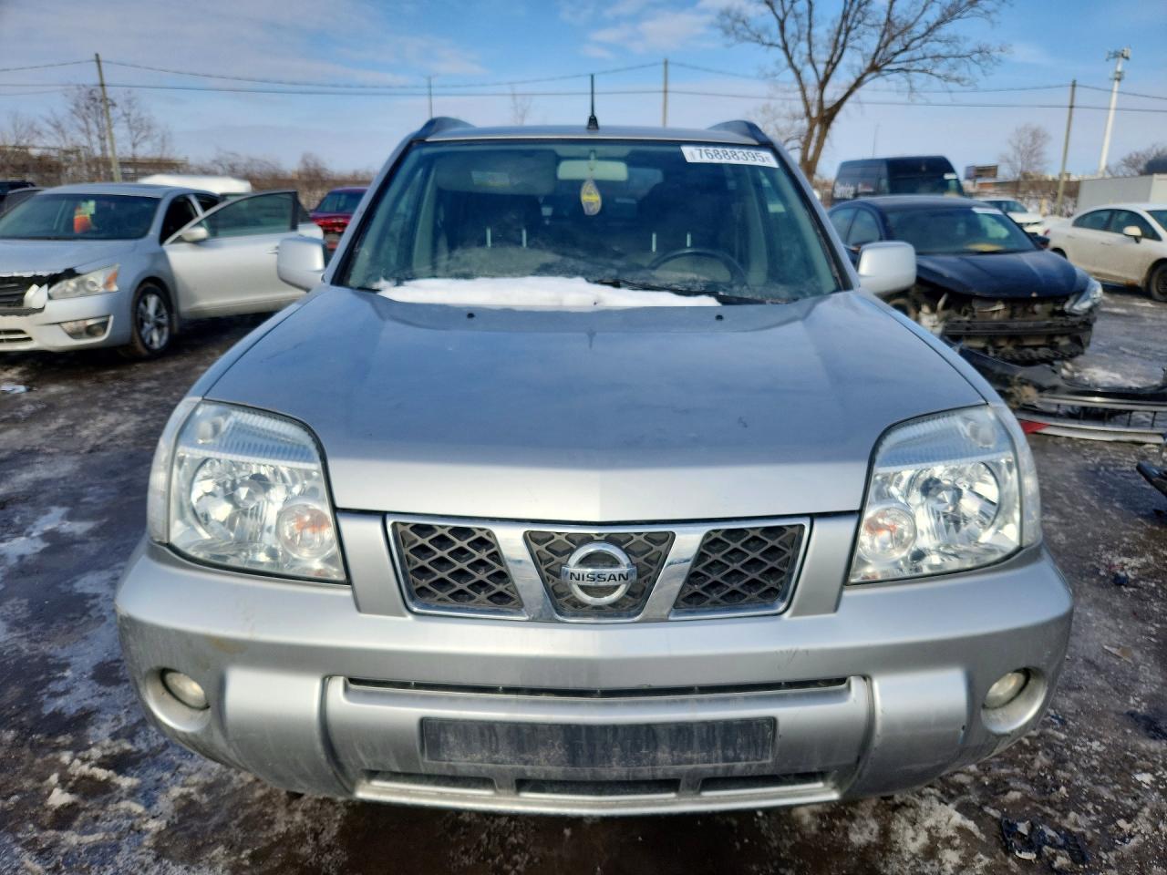 2006 Nissan X-trail Xe Silver vin: JN8BT08T46W101552