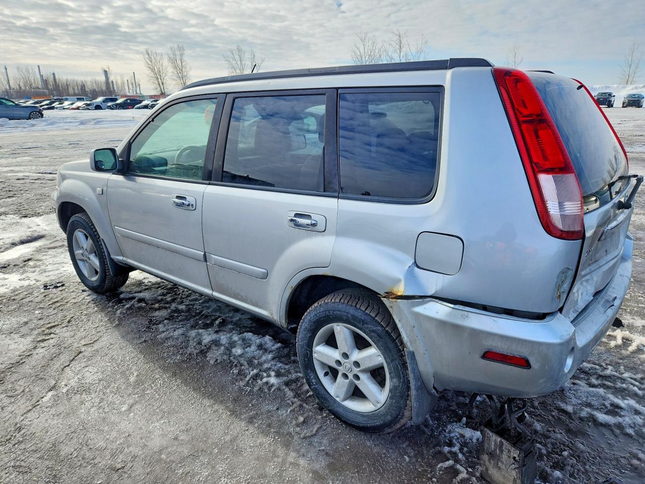 2006 Nissan X-trail Xe Silver vin: JN8BT08T46W101552