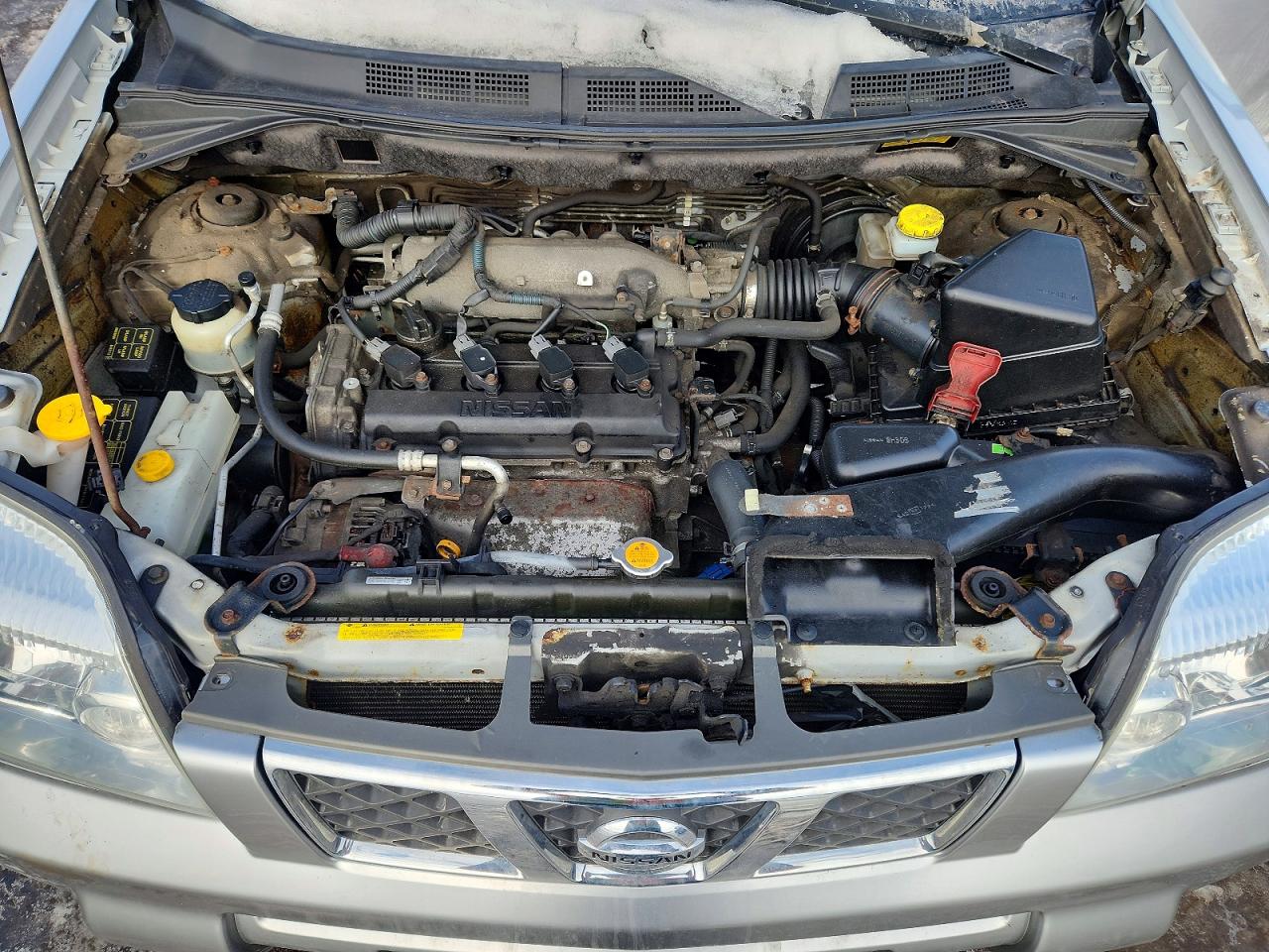 2006 Nissan X-trail Xe Silver vin: JN8BT08T46W101552