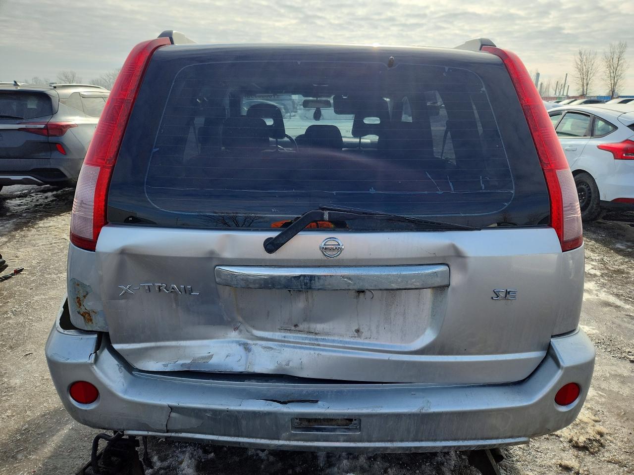2006 Nissan X-trail Xe Silver vin: JN8BT08T46W101552
