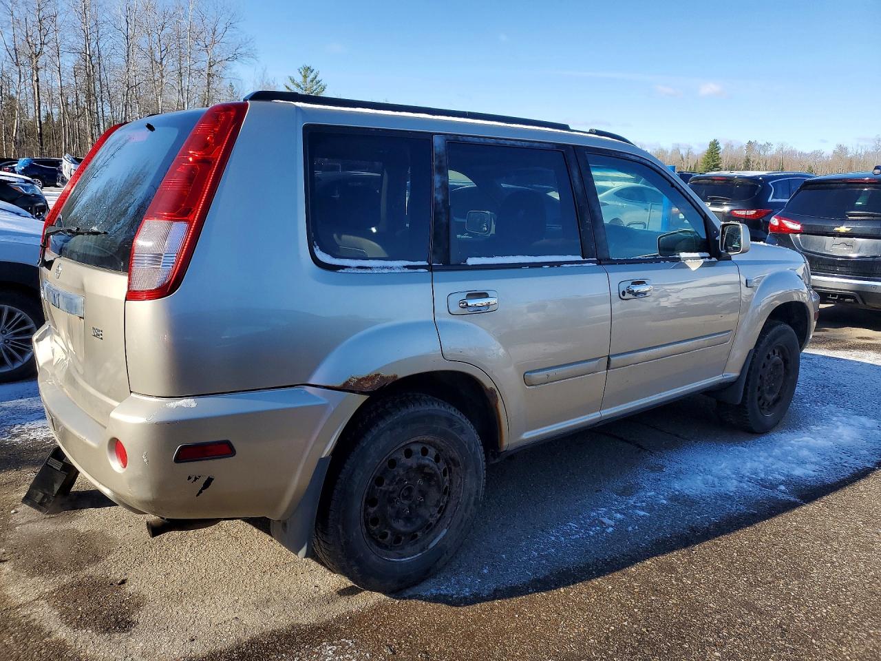2006 Nissan X-trail Xe Beige vin: JN8BT08T76W101254