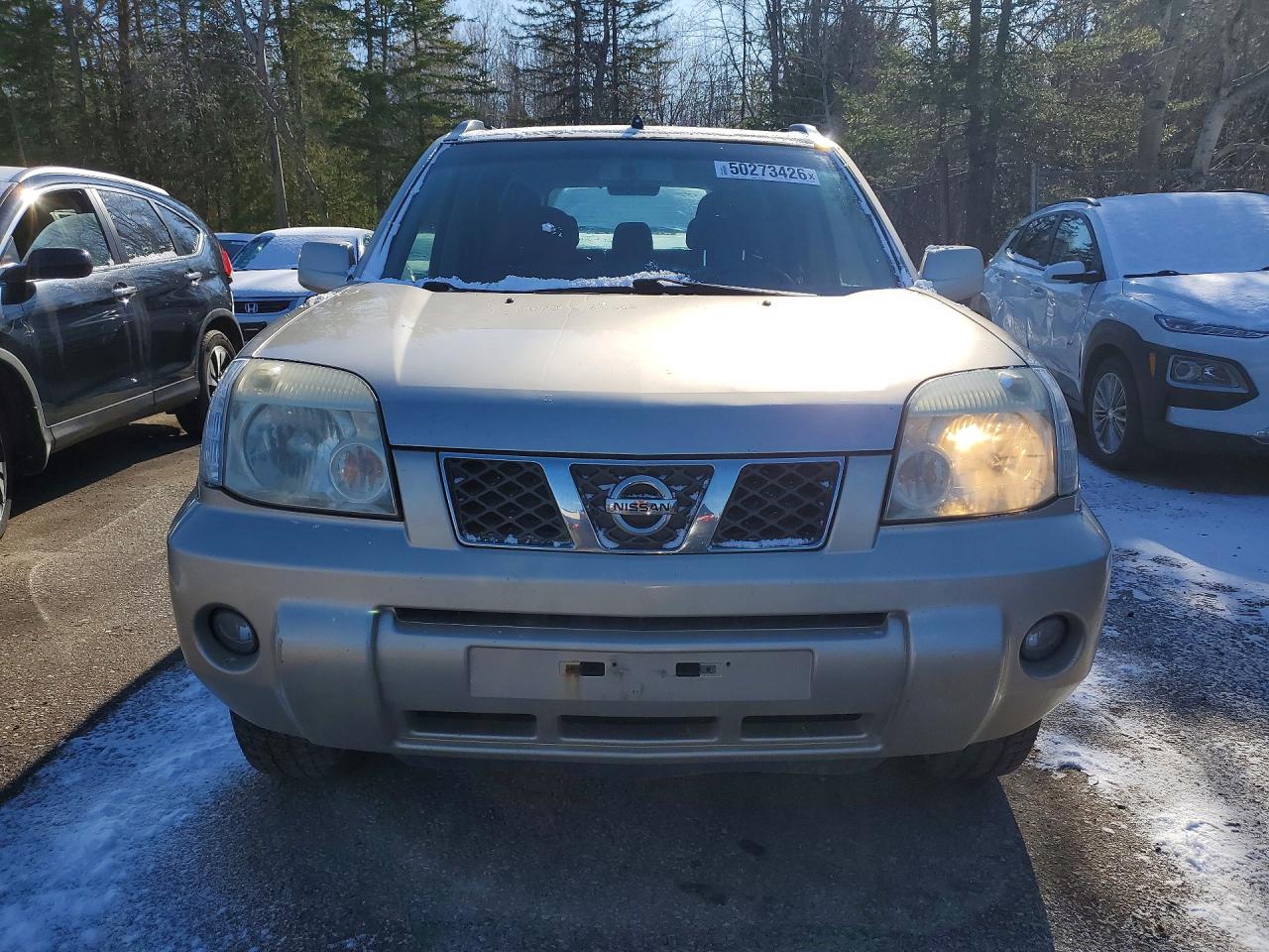 2006 Nissan X-trail Xe Beige vin: JN8BT08T76W101254