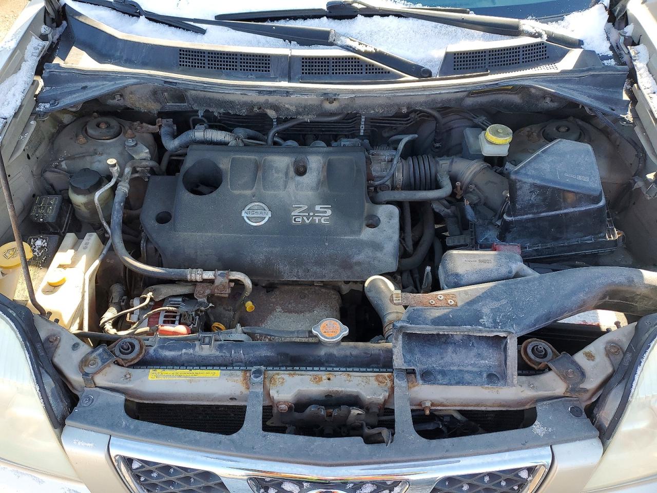 2006 Nissan X-trail Xe Beige vin: JN8BT08T76W101254