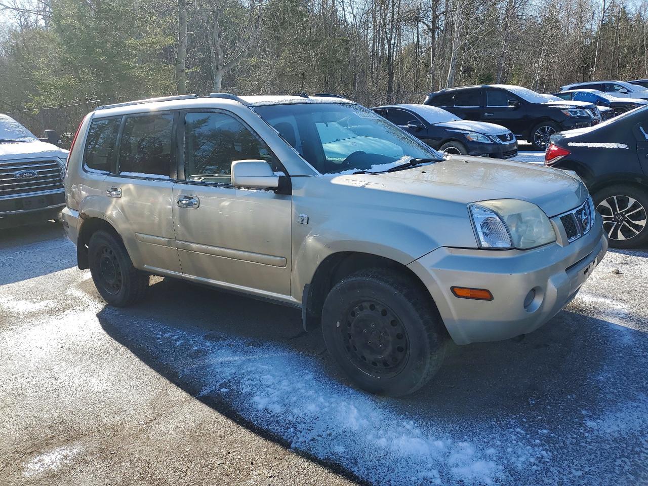 2006 Nissan X-trail Xe Beige vin: JN8BT08T76W101254