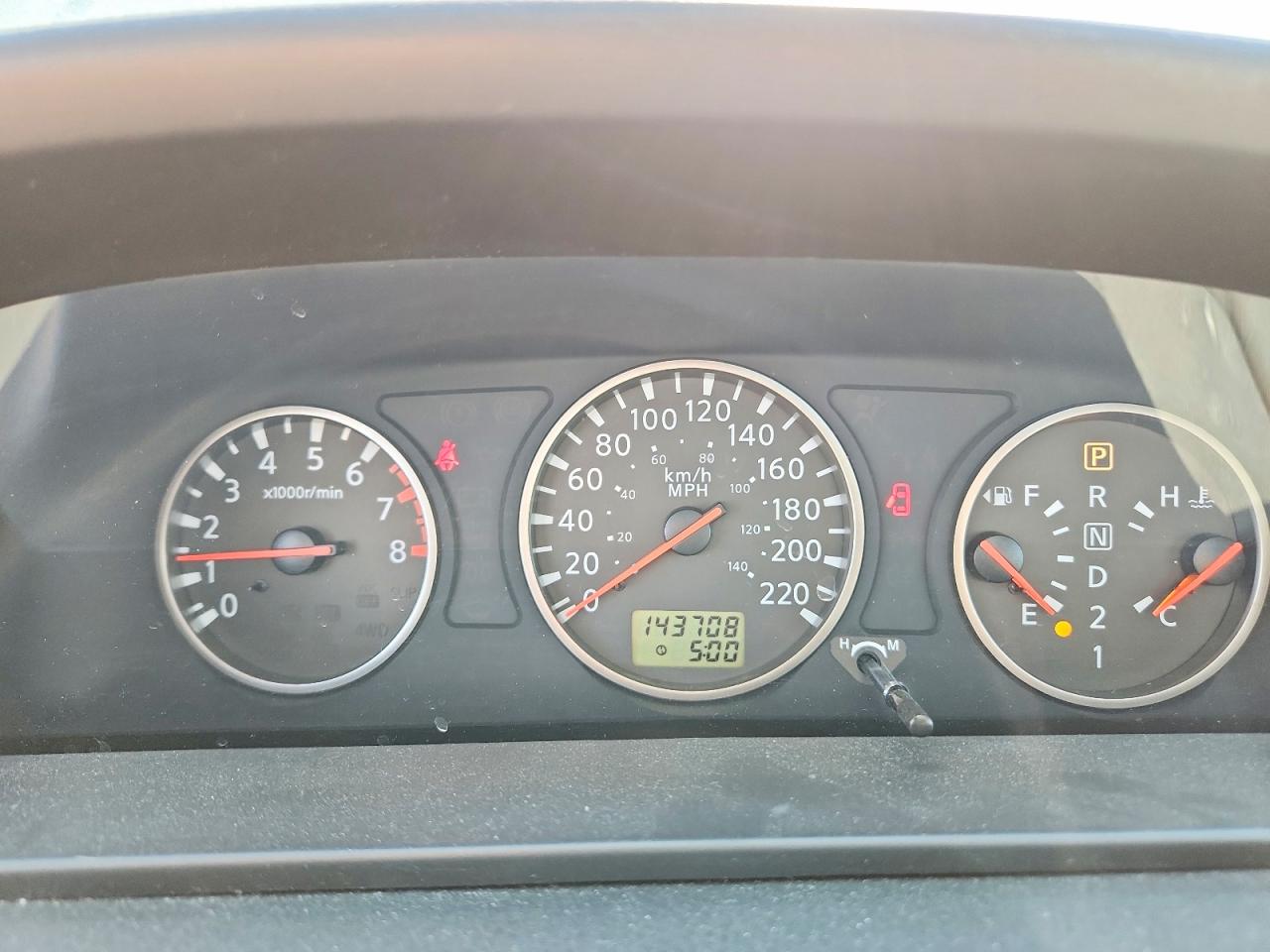 2006 Nissan X-trail Xe Silver vin: JN8BT08TX6W102074