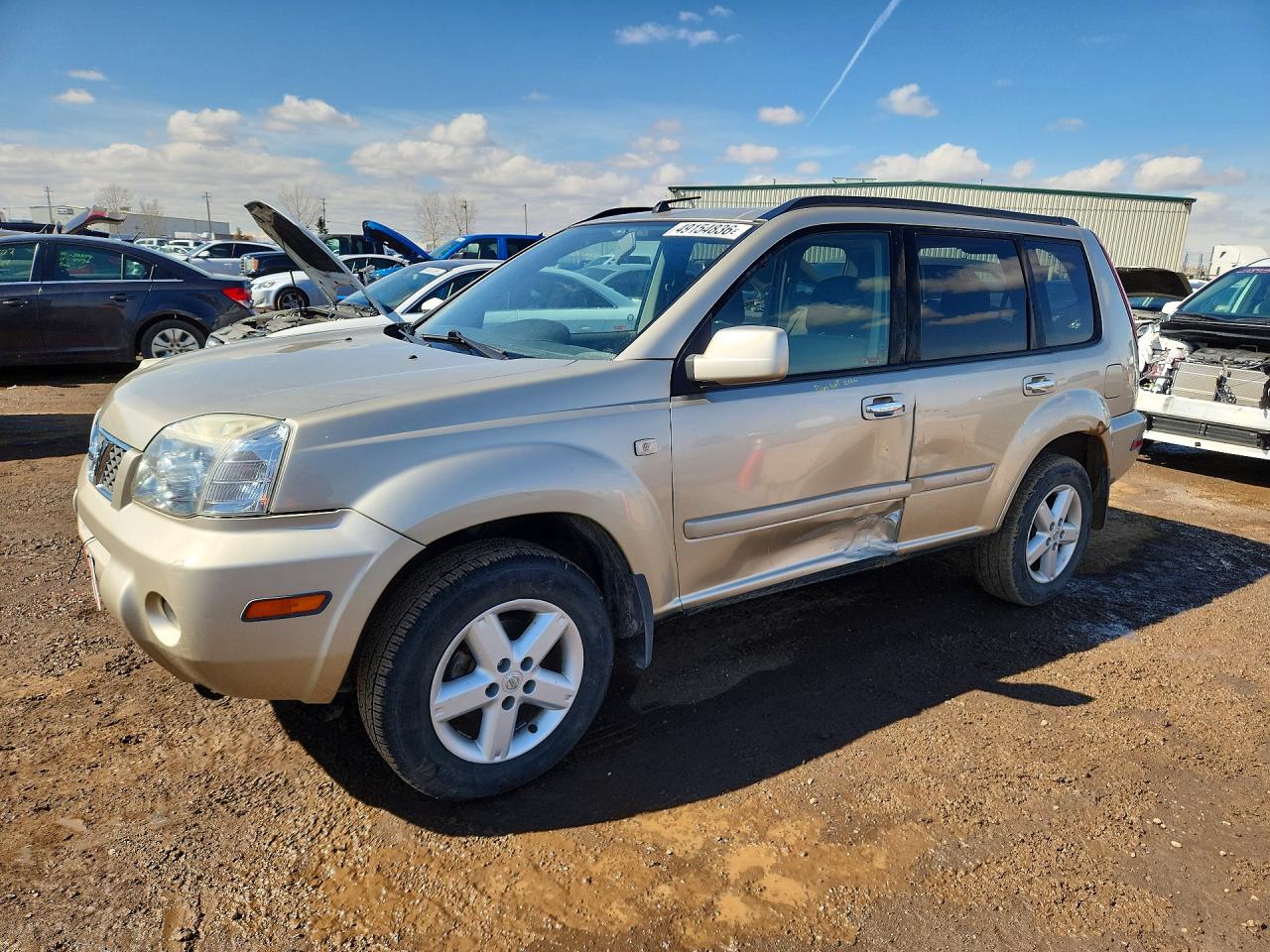 2006 Nissan X-trail Xe Silver vin: JN8BT08TX6W102074