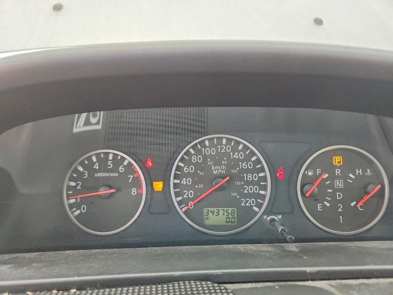 2006 Nissan X-trail Xe Silver vin: JN8BT08V06W214416