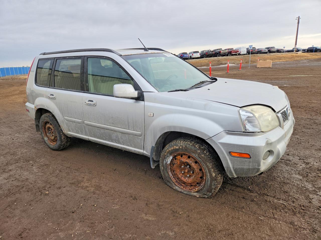 2006 Nissan X-trail Xe Silver vin: JN8BT08V06W214416