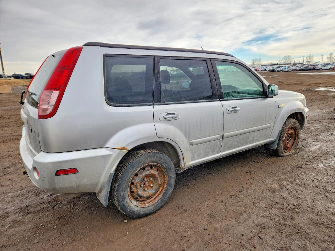 2006 Nissan X-trail Xe Silver vin: JN8BT08V06W214416