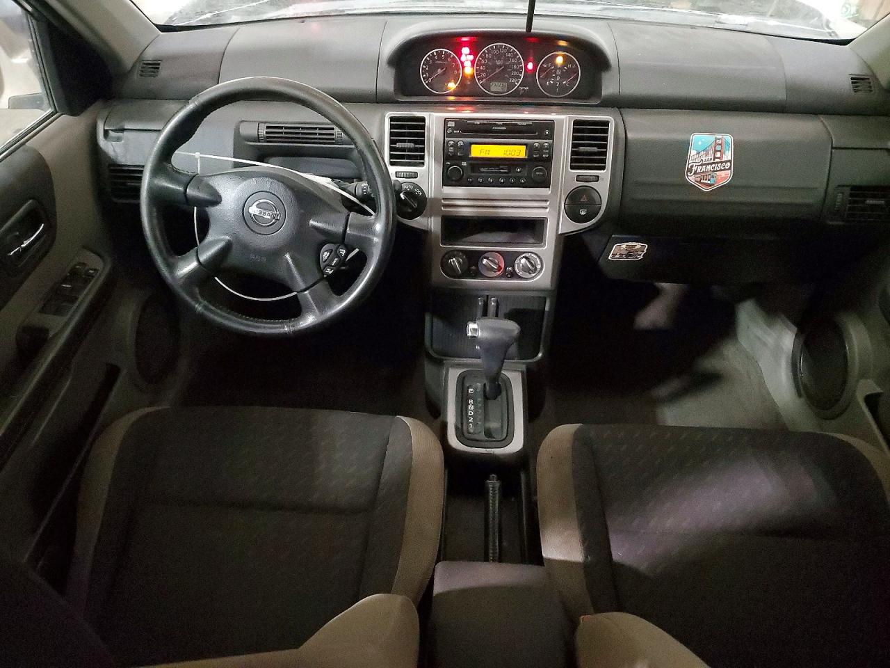 2006 Nissan X-trail Xe Beige vin: JN8BT08V26W207614