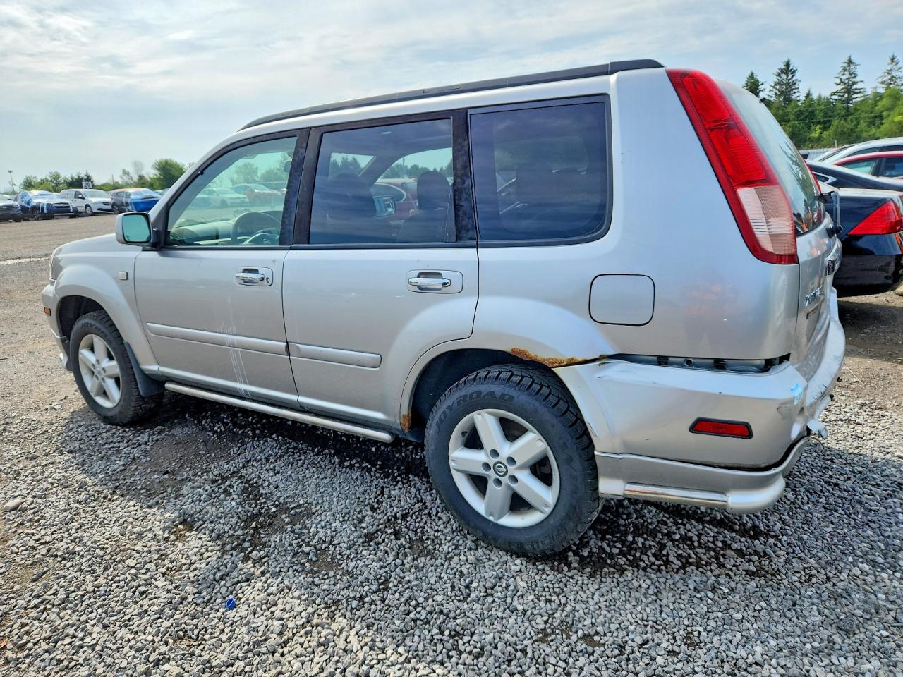 2006 Nissan X-trail Xe Gray vin: JN8BT08V76W203249
