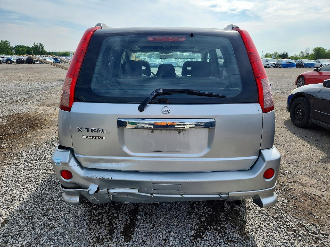 2006 Nissan X-trail Xe Gray vin: JN8BT08V76W203249