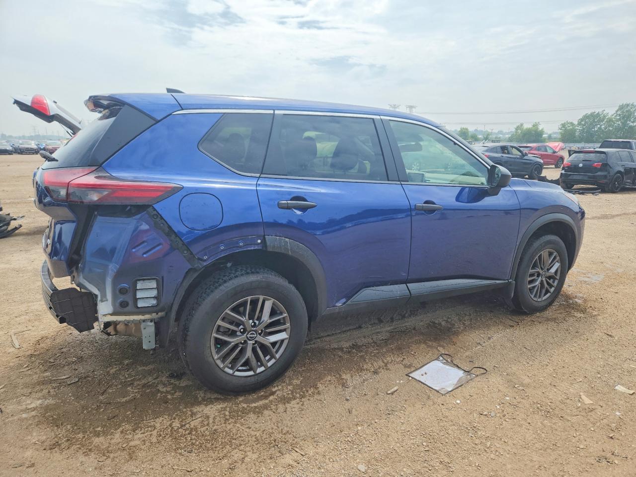 2023 Nissan Rogue S Blue vin: JN8BT3AB3PW469032