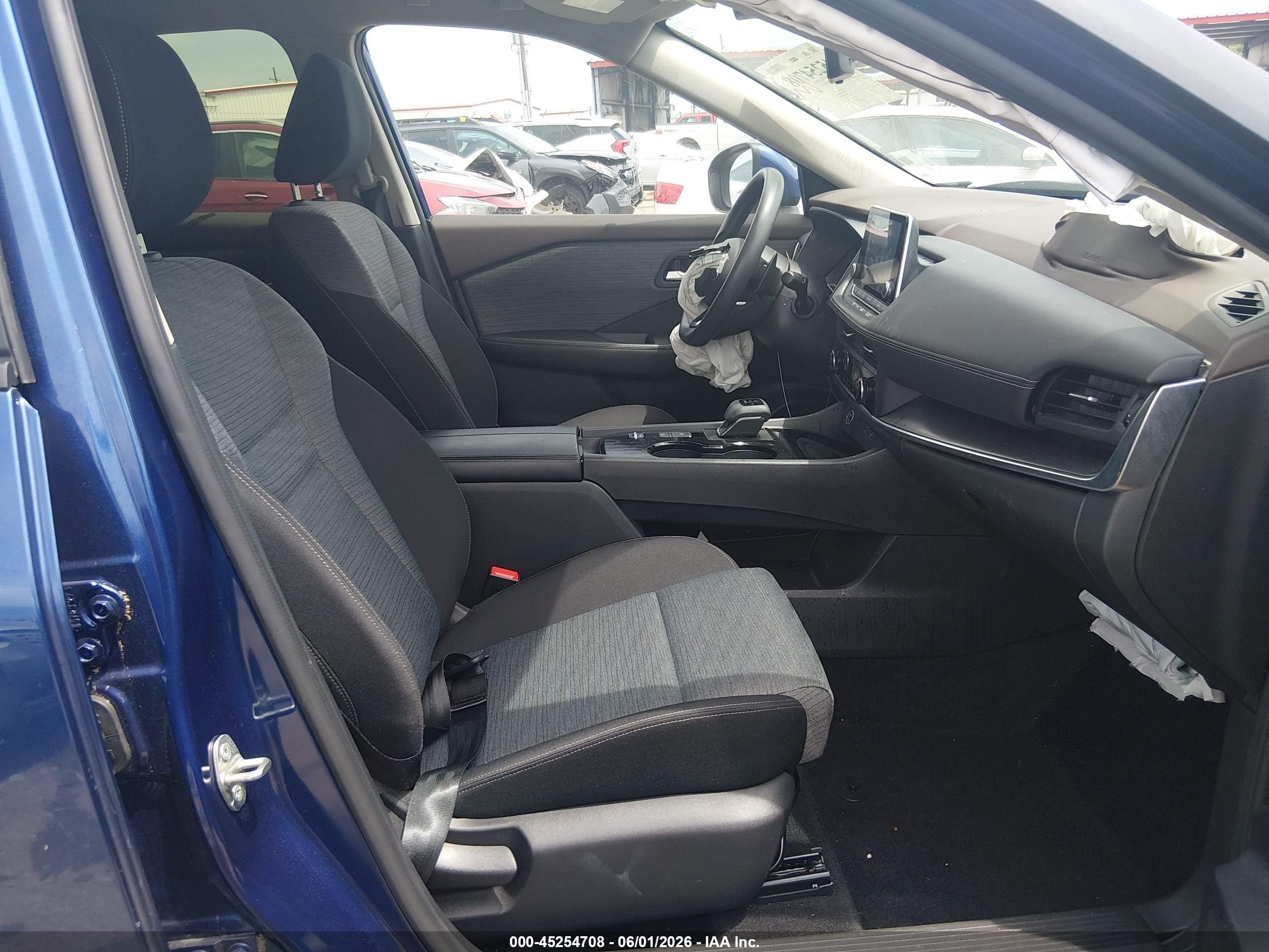 2023 Nissan Rogue Sv Fwd Blue vin: JN8BT3BA0PW437208
