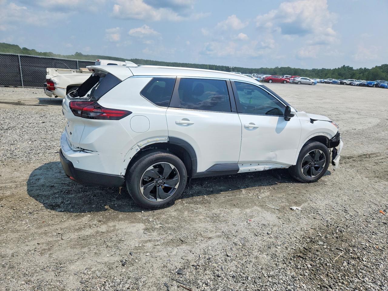 2024 Nissan Rogue Sv White vin: JN8BT3BA0RW357104