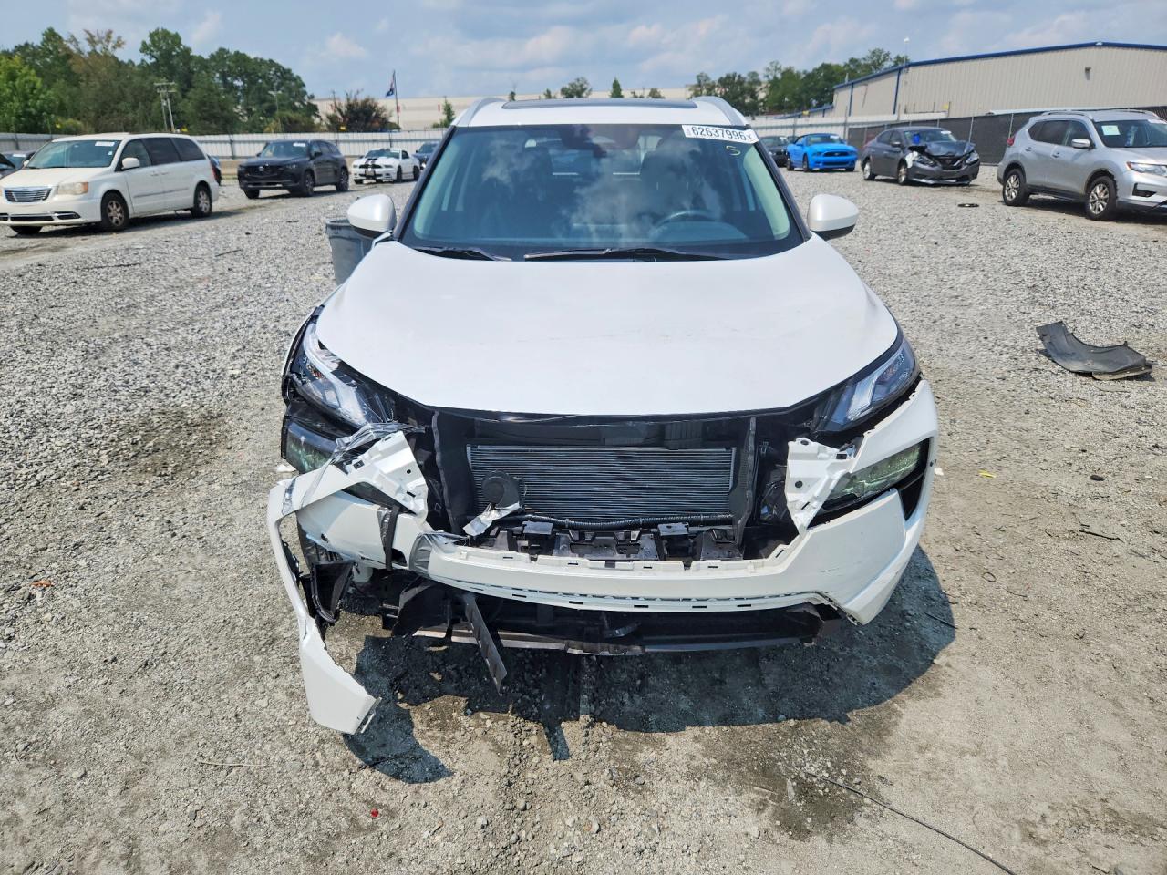 2024 Nissan Rogue Sv White vin: JN8BT3BA0RW357104