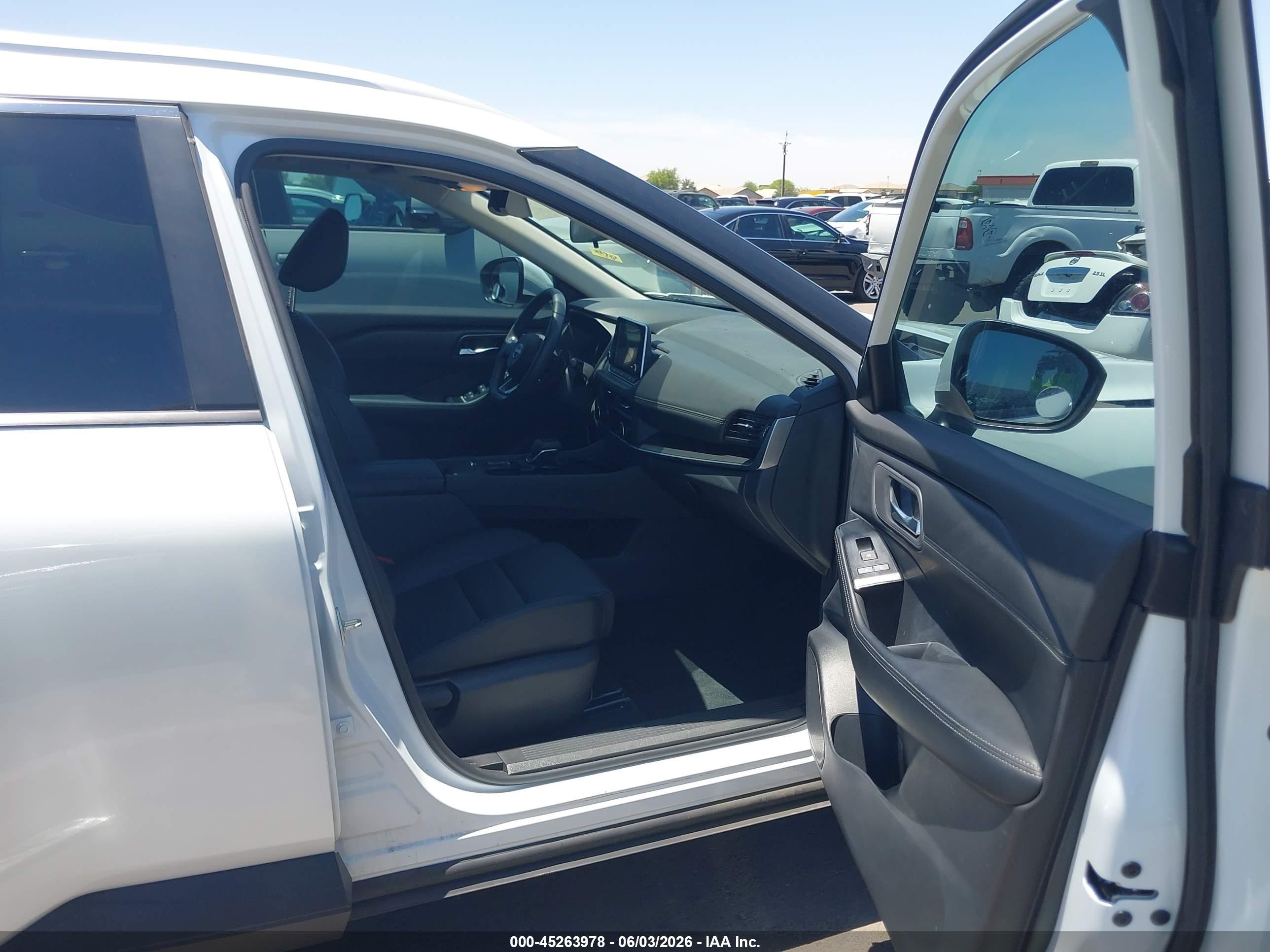 2024 Nissan Rogue Sv Fwd White vin: JN8BT3BA0RW359872