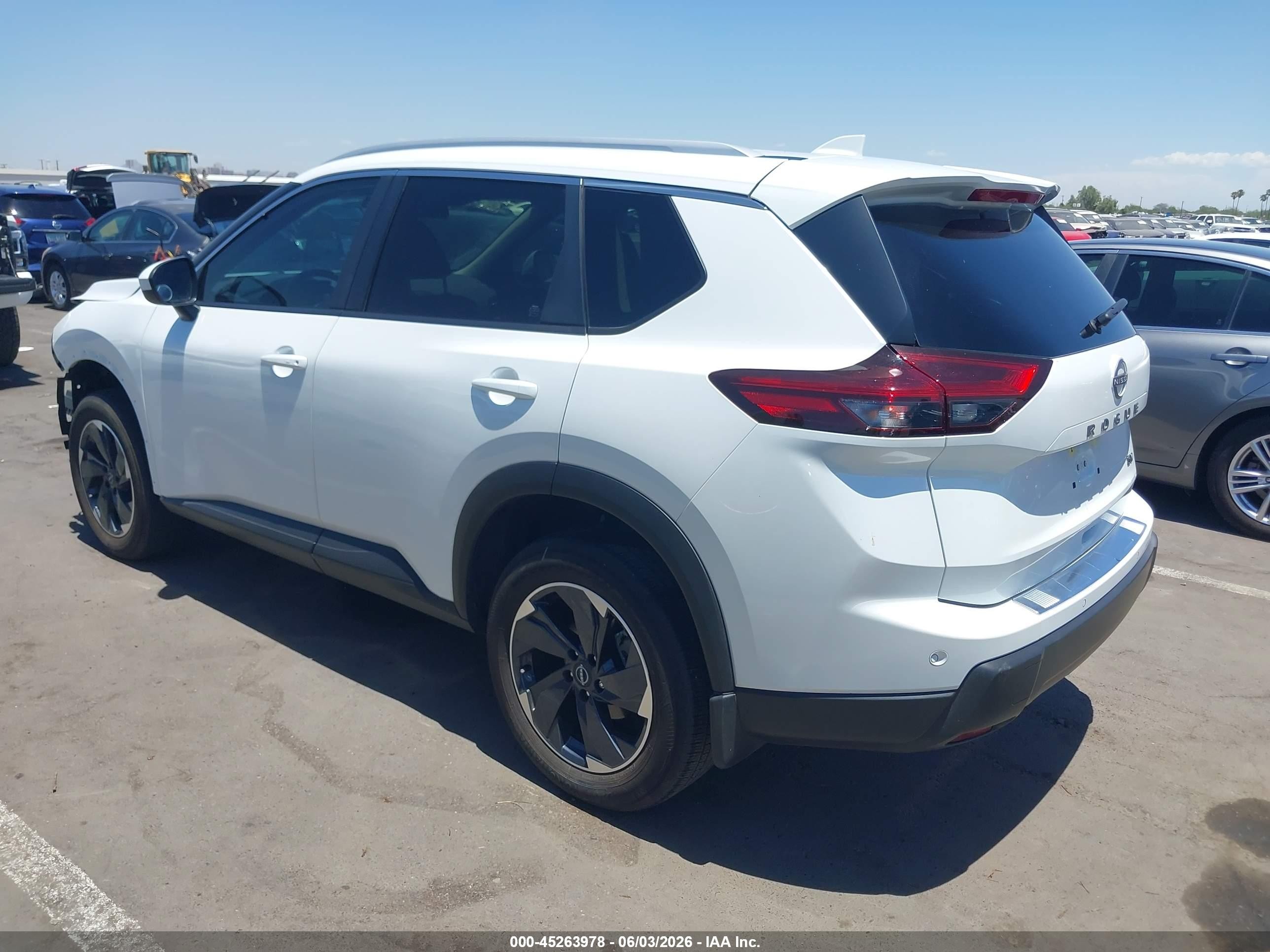 2024 Nissan Rogue Sv Fwd White vin: JN8BT3BA0RW359872