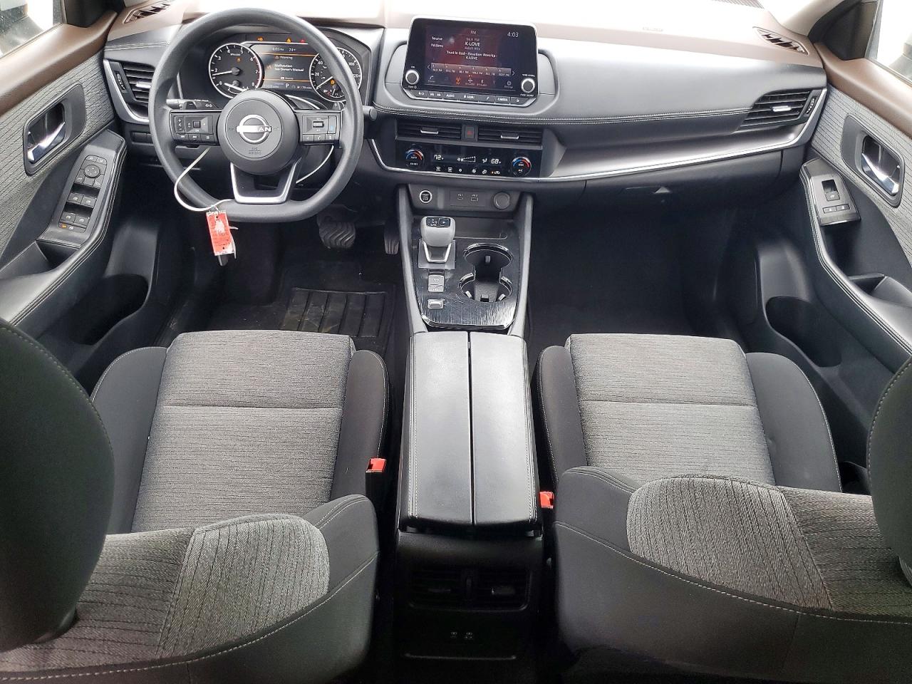 2023 Nissan Rogue Sv Silver vin: JN8BT3BA1PW418487