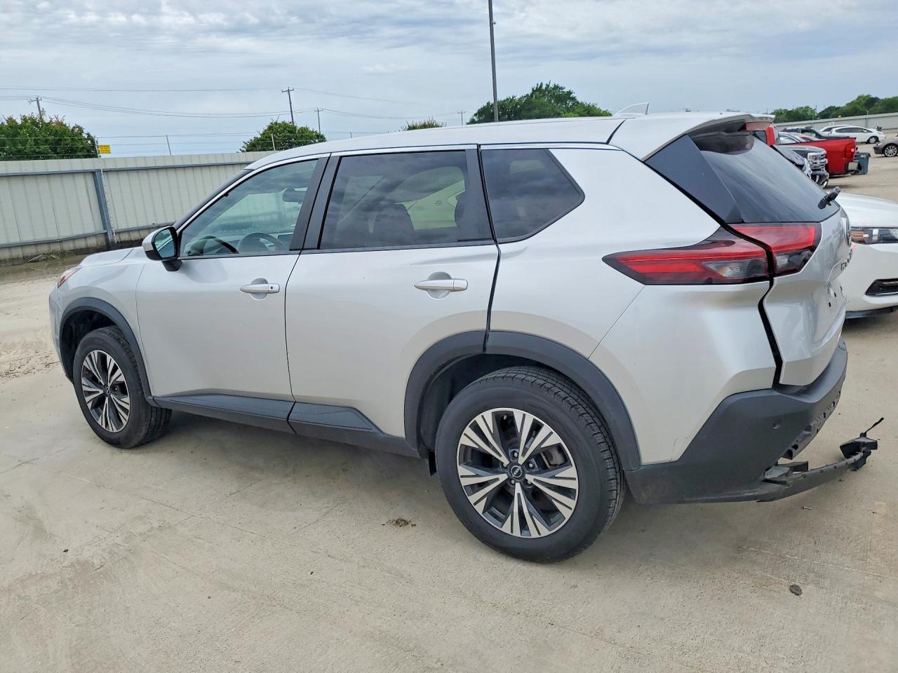 2023 Nissan Rogue Sv Silver vin: JN8BT3BA1PW418487