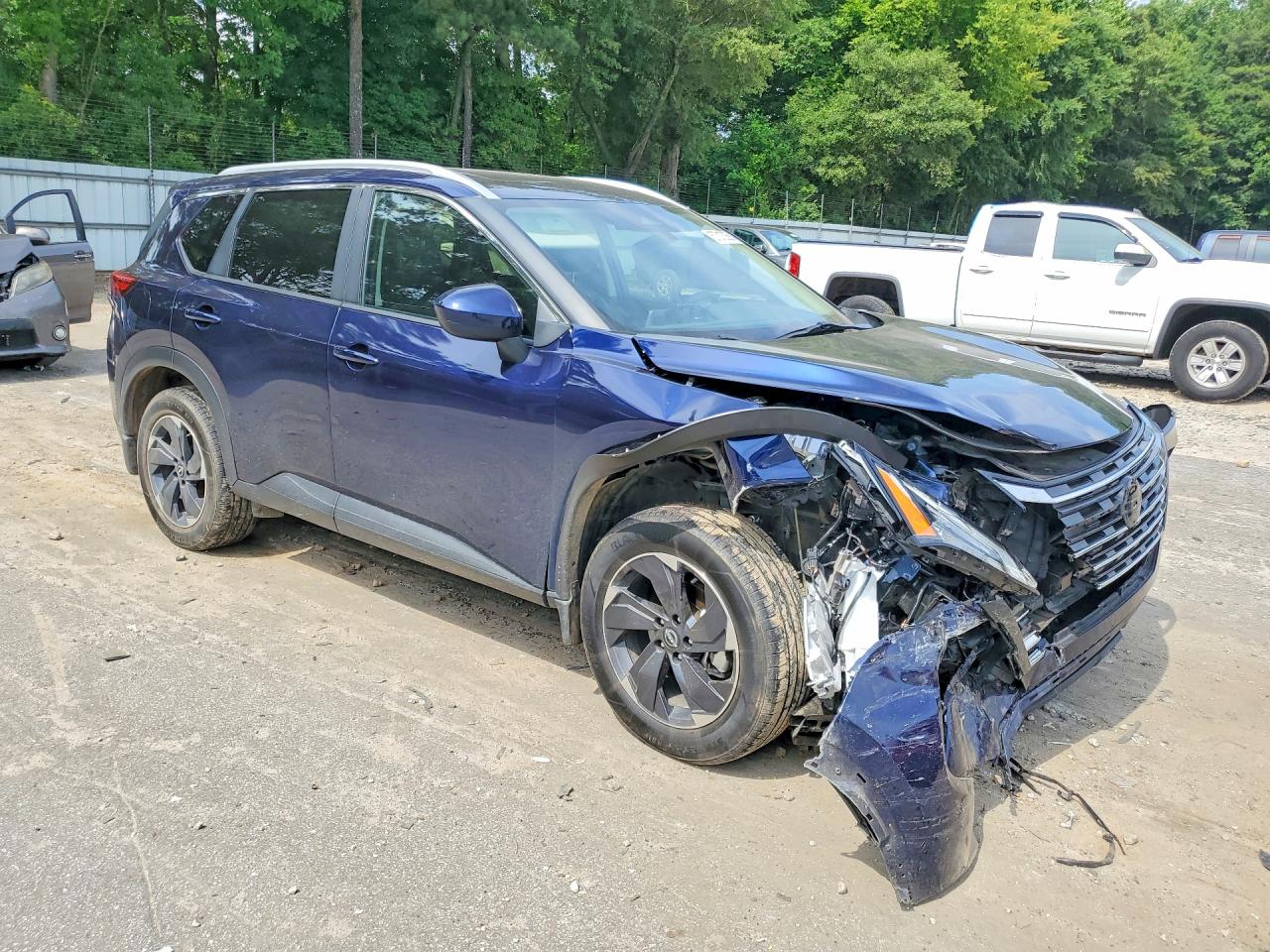2024 Nissan Rogue Sv Blue vin: JN8BT3BA2RW361476