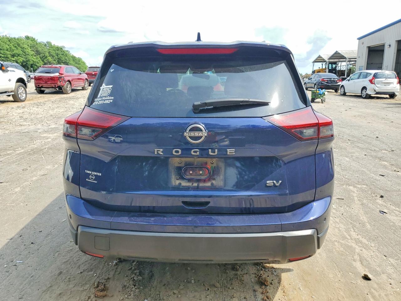 2024 Nissan Rogue Sv Blue vin: JN8BT3BA2RW361476