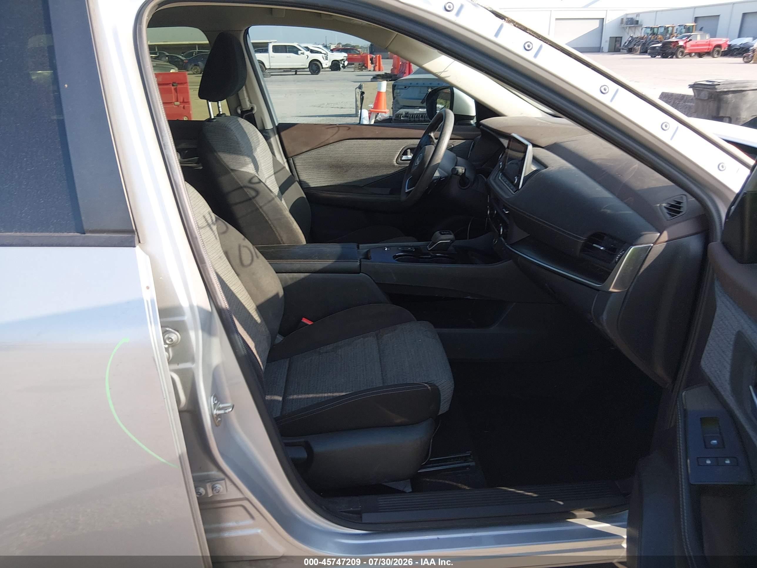 2023 Nissan Rogue Sv Fwd Silver vin: JN8BT3BA3PW416286