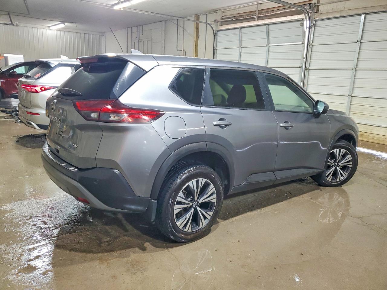 2023 Nissan Rogue Sv Gray vin: JN8BT3BA4PW422744