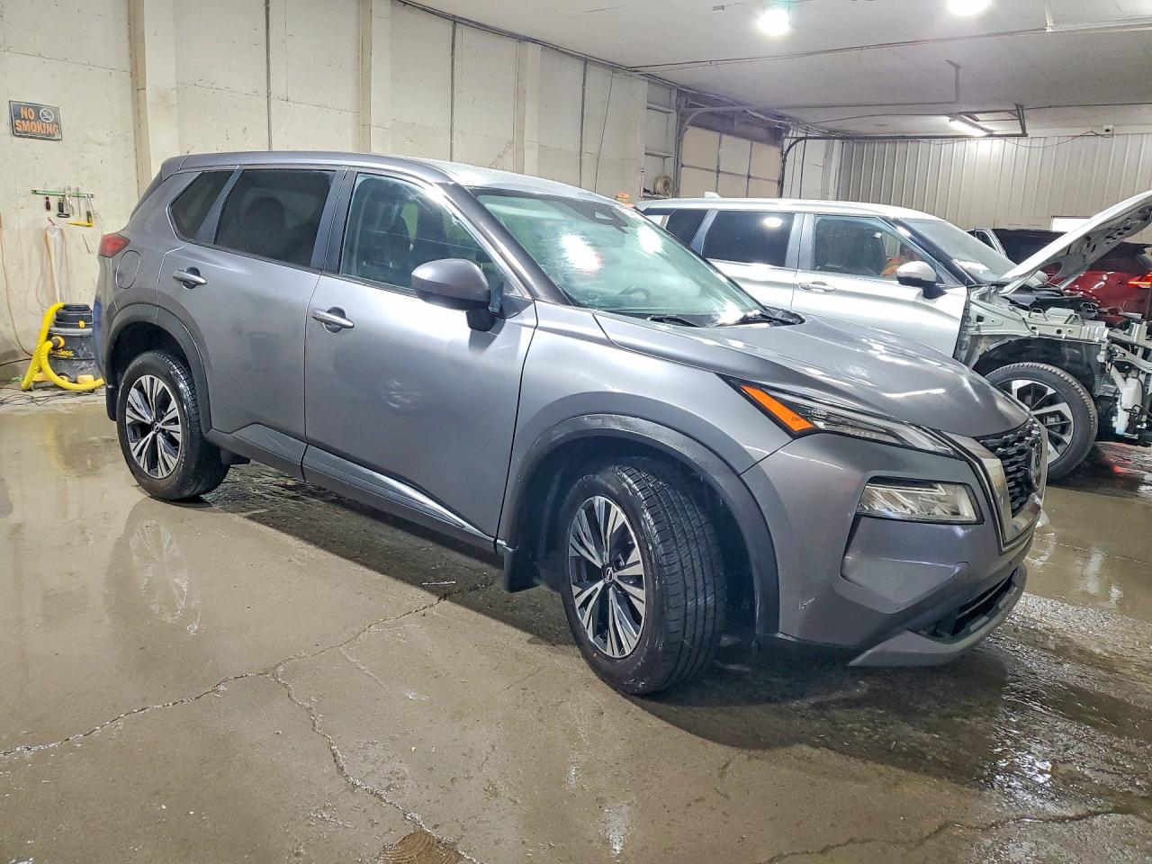 2023 Nissan Rogue Sv Gray vin: JN8BT3BA4PW422744