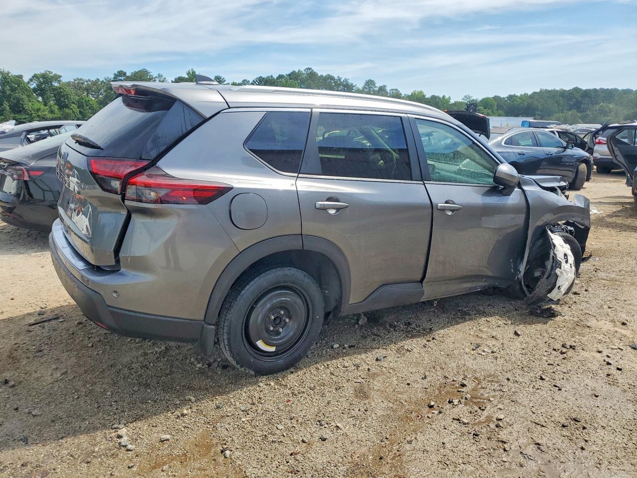 2025 Nissan Rogue Sv Серебряный vin: JN8BT3BA5SW005996