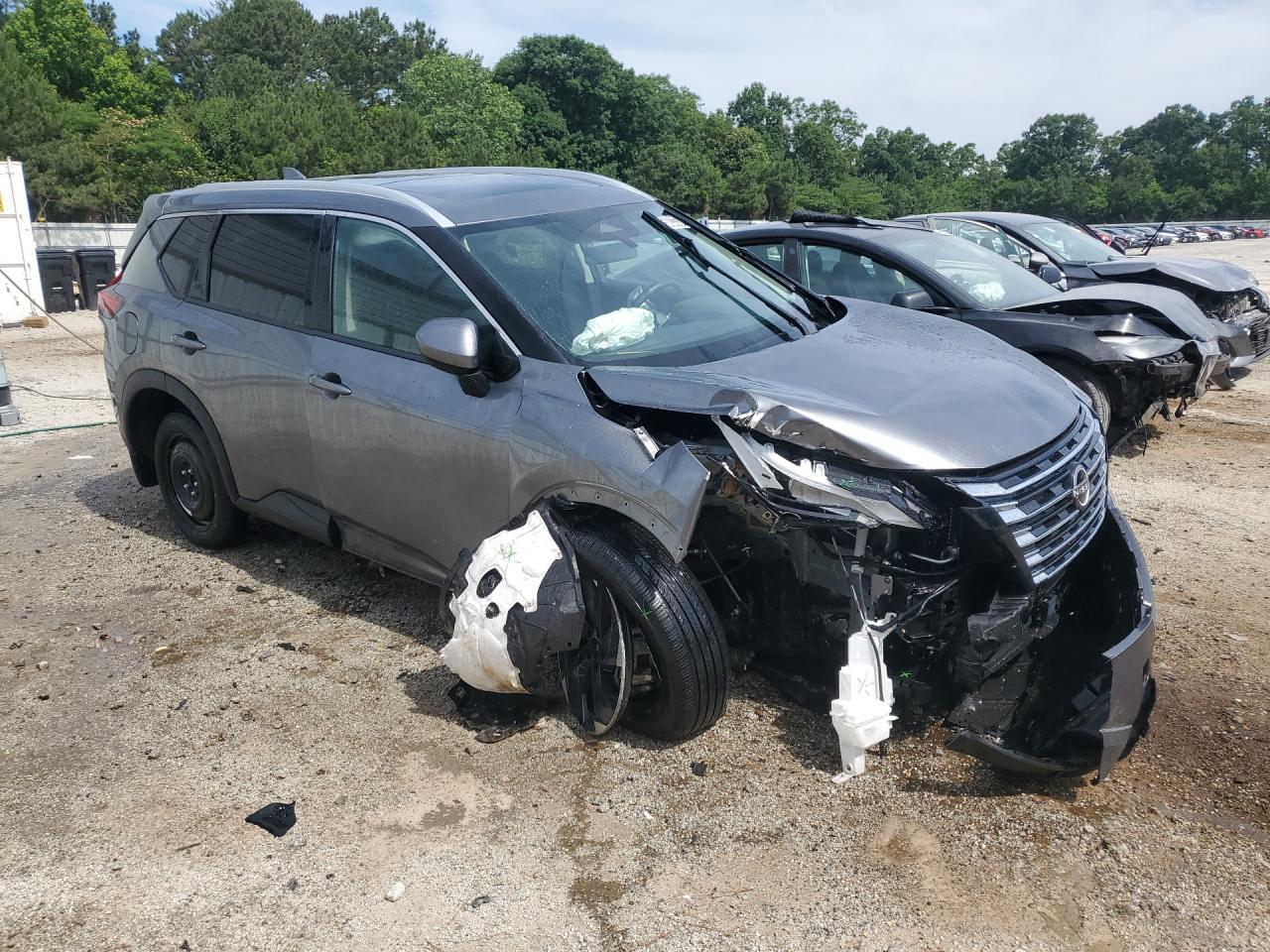 2025 Nissan Rogue Sv Серебряный vin: JN8BT3BA5SW005996 Damage: Right Head Lamp, Broken, Replacement Required
