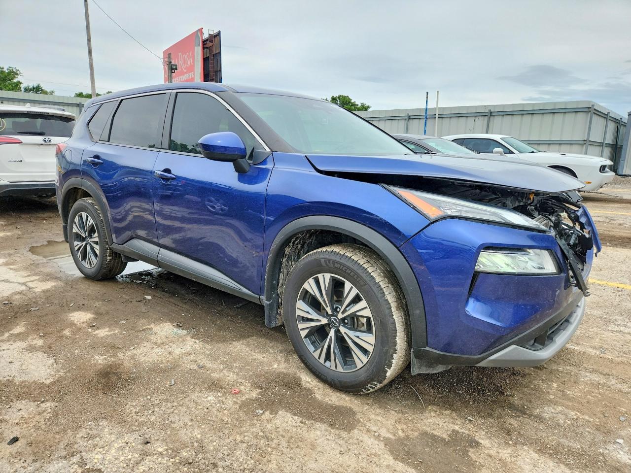 2023 Nissan Rogue Sv Blue vin: JN8BT3BA6PW413642